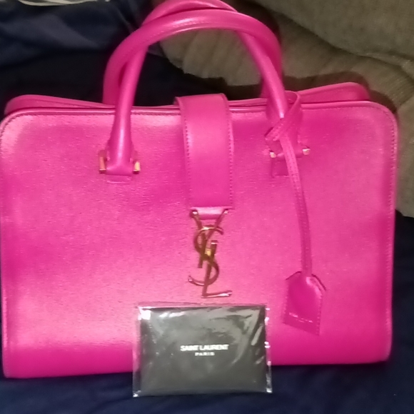 SAINT LAURENT SATCHEL PINK - Picture 3 of 8